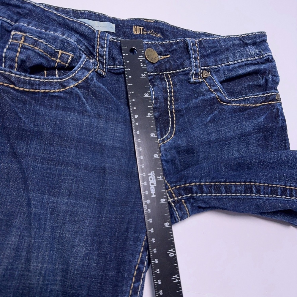 Kut From The Kloth Natalie Jeans Womens 4P Fab Ab Bootcut High Rise Stretch - Picture 6 of 10